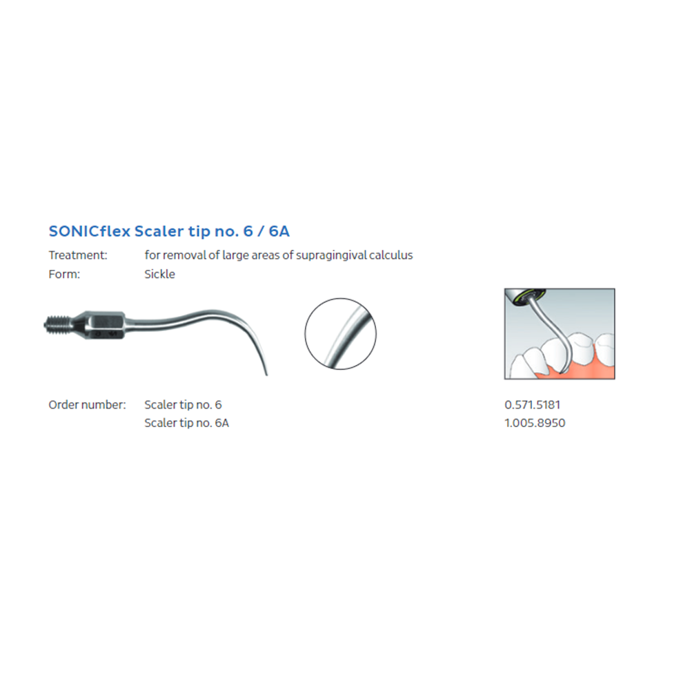 KaVo SONICflex spids no. 6