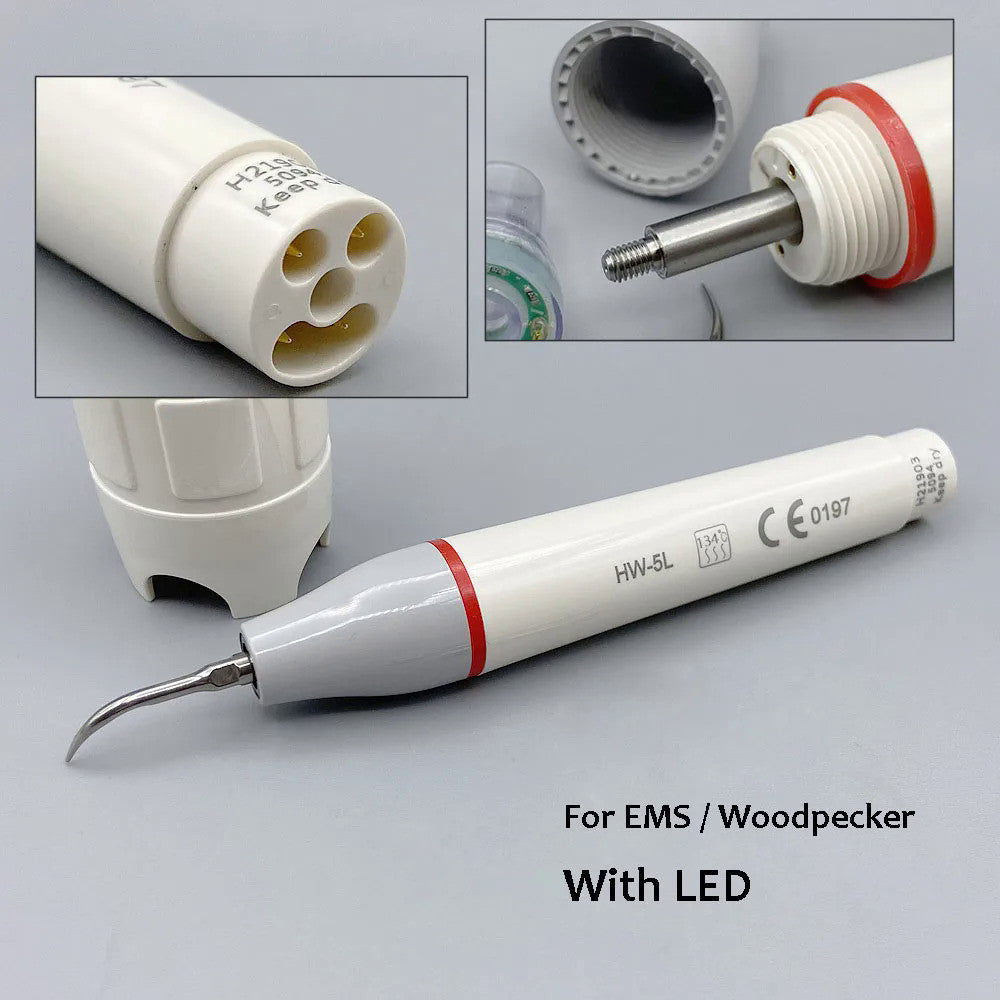 Woodpecker HW‑5L LED – Ultrasonisk Scaler‑håndstykke (Detachable)